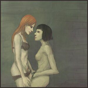 Rating: Explicit Score: 0 Tags: 2010 2d 2girls black_hair border bra breasts brick_wall clothing_aside dated duo eye_contact eyes female female_only ginny_weasley gryffindor hair hairy_pussy harry_potter light-skinned_female light_skin lips long_hair looking_at_another multiple_females multiple_girls open_eyes pansy_parkinson panties panties_aside panties_down pubic_hair pussy red_hair rule34 short-haired_female short_hair side_view slytherin small_breasts underwear watermark witch_(harry_potter) xaphania yuri User: bunchy7s