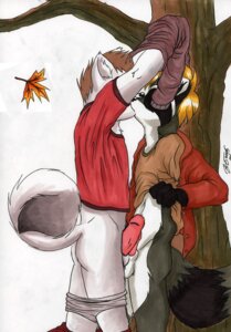 Rating: Explicit Score: 0 Tags: animal_genitalia anthro autumn balls canine clothing couple domestic_dog frottage furry gay husky kissing leaf male neoneon pants_pull penis raccoon rule34 sheath underwear undressing User: bunchy7s