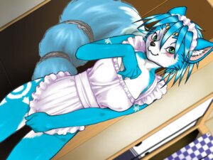 Rating: Questionable Score: 0 Tags: 4:3 accessory anthro apron apron_only blue_body blue_fur blue_hair blush canid canine clothed clothing dr_comet e621 female fox frilly frilly_accessory frilly_hairband fur game_cg grandfathered_content hair hair_accessory hairband hand_on_chest krystal_(star_fox) maid_uniform mammal mostly_nude nintendo slave_maker smile solo star_fox tail third-party_edit uniform white_body white_fur User: bunchy7s