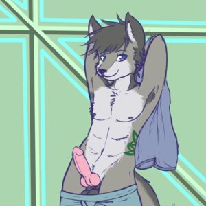 Rating: Explicit Score: 0 Tags: 1:1 animal_genitalia animal_penis anthro armpit_hair balls biped black_nose body_hair canid canine canine_genitalia canine_penis canis clothing crackers_(artist) e621 erection genitals hair humanoid_genitalia humanoid_penis hybrid_genitalia hybrid_penis knot knotted_humanoid_penis knotted_penis male mammal penis solo undressing wolf User: bunchy7s
