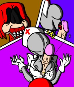 Rating: Explicit Score: 0 Tags: 2d breasts bubble_head_nurse clothes color crossover echidna female fur interspecies knuckles_the_echidna licking licking_penis male nurse_(silent_hill) paizuri penis penis_lick penis_licking rule34 silent_hill sonic_(series) straight tagme titfuck titjob User: bunchy7s