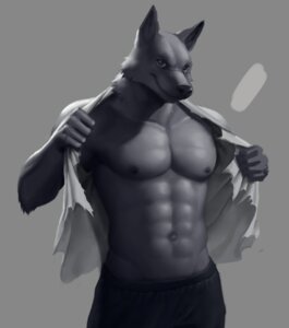 Rating: Safe Score: 0 Tags: 2013 abs anthro athletic biceps biped black_nose blue_eyes bottomwear canid canine canis clothed clothing detailed e621 front_view fur glistening grey_background grey_body grey_fur greyscale grin holding_object lag2011 looking_at_viewer male mammal monochrome muscular muscular_anthro muscular_male naughty_face navel nipples open_clothing open_shirt open_topwear pants partially_clothed pecs pinup pose seductive shirt simple_background smile solo standing topwear torn_clothing undressing wolf User: bunchy7s