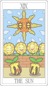 Rating: Safe Score: 0 Tags: ambiguous_gender card card_template e621 elemental_creature english_text flora_fauna flower flower_creature fortune_telling generation_2_pokemon generation_3_pokemon group looking_at_viewer major_arcana miji nintendo planet plant pokemon pokemon_(species) roman_numeral smile solrock sunflora sunflower_creature sunkern tarot tarot_card text the_sun_(tarot) User: bunchy7s Rating: Safe Score: 0 Tags: ambiguous_gender card card_template e621 elemental_creature english_text flora_fauna flower flower_creature fortune_telling generation_2_pokemon generation_3_pokemon group looking_at_viewer major_arcana miji nintendo planet plant pokemon pokemon_(species) roman_numeral smile solrock sunflora sunflower_creature sunkern tarot tarot_card text the_sun_(tarot) User: bunchy7s