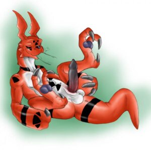 Rating: Explicit Score: 0 Tags: anthro color digimon digimon_(species) furry furry_only guilmon male male_only narse reptile rule34 scalie solo User: bunchy7s