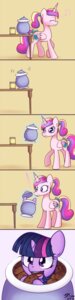 Rating: Safe Score: 0 Tags: 2012 absurd_res bodily_fluids bukoya comic container cookie cookie_jar cutie_mark duo e621 equid equine exclamation_point eyes_closed feathered_wings feathers female feral food friendship_is_magic fur furniture hair hasbro hi_res horn jar magic mammal multicolored_hair my_little_pony mythological_creature mythological_equine mythology pink_body pink_feathers pink_fur princess_cadance_(mlp) purple_body purple_eyes purple_fur purple_hair quadruped ribbons signature simple_background sweat table tail twilight_sparkle_(mlp) two_tone_hair unicorn winged_unicorn wings young young_feral User: bunchy7s
