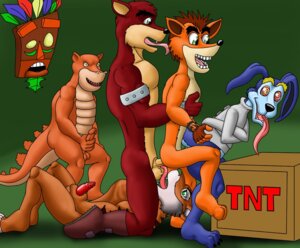 Rating: Explicit Score: 0 Tags: 2011 6boys aku_aku anthro balls bandicoot canine cobra_mcjingleballs color crash_(series) crash_bandicoot crate crocodile crunch_bandicoot dingo dingodile erection fur furry gay green_background green_eyes hybrid incest interspecies kangaroo male male_only marsupial multiple_males penis ripper_roo rule34 simple_background tagme tiger tiny_tiger tnt tnt_crate video_games yaoi yiffox User: bunchy7s