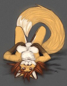Rating: Safe Score: 0 Tags: 2012 anthro biped breasts brown_body brown_eyes brown_fur brown_hair canid canine chest_tuft covering covering_breasts covering_self dipstick_tail e621 farilith female fox fur hair holding_breast looking_at_viewer lying mammal markings multicolored_body multicolored_fur multicolored_tail nude on_back orange_body orange_fur solo tail tail_markings tan_body tan_fur tiinea tuft two_tone_tail upside_down white_body white_fur yellow_body yellow_fur User: bunchy7s