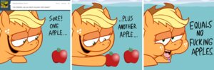 Rating: Questionable Score: 0 Tags: apple applejack_(mlp) ask_blog ask_jappleack asking blonde_hair clothing dialogue e621 earth_pony eating educational english_text equid equine eyelashes featureless_hands female feral food freckles friendship_is_magic fruit grass green_eyes hair hasbro hat headgear headwear hi_res horse hotdiggedydemon incorrect_math mammal my_little_pony open_mouth plant pony ponytail profanity solo teeth text tongue toony troll_(mythology) trolling tumblr user_message username User: bunchy7s