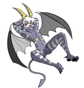 Rating: Explicit Score: 0 Tags: balls buwaro_elexion demon e621 flaccid foreskin genitals hi_res horn humanoid_genitalia humanoid_penis lying male membrane_(anatomy) membranous_wings nude partially_retracted_foreskin penis red_eyes slightly_damned solo tongue tongue_out unknown_artist wings User: bunchy7s