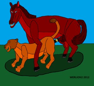 Rating: Explicit Score: 0 Tags: 2012 animal_genitalia animal_penis digital_media_(artwork) duo e621 equid equine equine_genitalia equine_penis erection felid female feral feral_on_feral genitals grandfathered_content hooves horse interspecies lion male male/female mammal microsoft_paint_(artwork) nude pantherine penis quadruped sex tail toony werlion2 User: bunchy7s