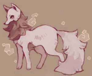 Rating: Safe Score: 0 Tags: ambiguous_gender canid canine digitigrade e621 feral fox fur mammal mane monochrome quadruped simple_background solo tail yolk_(artist) User: bunchy7s