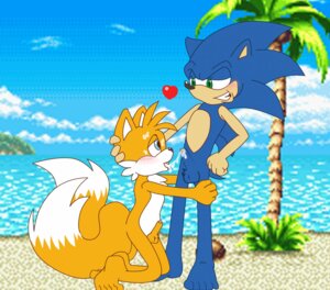 Rating: Explicit Score: 0 Tags: anthro canine fox fur furry hedgehog interspecies kneeling male male_only mammal multiple_males nude rule34 side_view sonic_(series) sonic_the_hedgehog standing tagme tail tails tails_the_fox thekitsune yaoi User: bunchy7s