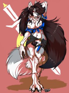 Rating: Questionable Score: 0 Tags: 2012 3:4 anthro big_breasts breasts brown_hair canid canine canis cleavage clothed clothing dagger e621 female fenrir_lunaris hair lassie_lunaris mammal melee_weapon mirror_universe nipples piercing pubes red_eyes solo star_trek tail teasing terran_empire undressing uniform weapon wolf User: bunchy7s