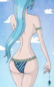 Rating: Explicit Score: 0 Tags: 1girls ass blue_hair duskchant female female_only long_hair miss_wednesday nefertari_vivi one_piece panties ponytail princess rule34 solo topless User: bunchy7s