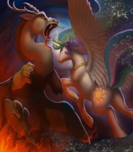 Rating: Safe Score: 0 Tags: antlers butt chimera claws cosmic_hair cutie_mark discord_(mlp) dissonus draconequus duo e621 equid equine ethereal_hair fangs feathered_wings feathers female feral fight fire friendship_is_magic hasbro hooves horn magic male mammal mane my_little_pony mythological_creature mythological_equine mythology princess princess_celestia_(mlp) pseudo_hair quadruped royalty size_difference sparkles tail teeth winged_unicorn wings User: bunchy7s