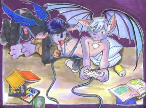 Rating: Explicit Score: 0 Tags: 2002 anthro bat bottomwear bottomwear_down circumcised clothed clothing controller distracted distracted_sex duo e621 ear_piercing erection fellatio game_controller gaming genitals greenmonkey humanoid_genitalia humanoid_penis male male/male male_penetrated male_penetrating male_penetrating_male mammal membrane_(anatomy) membranous_wings multitasking oral oral_penetration panties pants pants_down partially_clothed penetration penile penis piercing playing_video_game sex underwear wings User: bunchy7s
