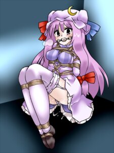 Rating: Explicit Score: 0 Tags: arms_behind_back ass ball_gag blush bondage bound_ankles bound_legs box_tie breast_bondage breasts cum_on_ass female gag gagged garter_belt helpless lili_(artist) lilish patchouli_knowledge pussy pussy_juice rule34 saliva tears thighhighs touhou upskirt User: bunchy7s