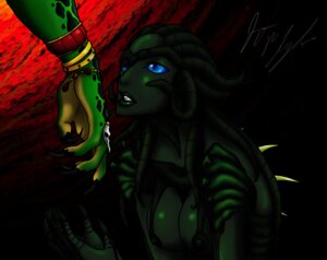Rating: Questionable Score: 0 Tags: alien alien_humanoid blue_eyes bracelet breasts dark digital_media_(artwork) disembodied_hand duo e621 female green_body green_nipples green_skin green_theme humanoid jewelry lips nipples peanutchan predator_(franchise) reptile ring scalie sil_(species) solo_focus species_(films) submissive yautja User: bunchy7s
