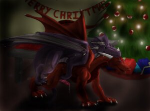 Rating: Explicit Score: 0 Tags: 2014 all_fours anal anal_penetration animal_genitalia bodily_fluids christmas christmas_tree claws cum digitigrade doggystyle dragon drooling duo e621 erection european_mythology feral from_behind_position genital_fluids genitals gift happy holidays horn inside male male/male male_penetrated male_penetrating male_penetrating_male membrane_(anatomy) membranous_wings multi_tail muscular mythological_creature mythological_scalie mythology night open_mouth penetration penis perching_position phrozt plant precum prehensile_tail purple_body purple_scales quadruped red_body red_scales reptile saliva scales scalie sex smile synkardis tail teeth tongue tongue_out tree vasilrae ventral_scales western_dragon wings User: bunchy7s