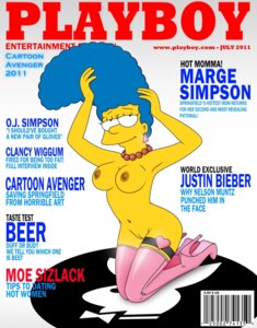 Rating: Explicit Score: 0 Tags: blue_hair breasts cartoon_avenger closed_mouth color curly_hair ear_piercing english_text exposed_breasts female female_only hair human kneeling long_hair looking_at_viewer marge_simpson mother_colette_choisez mouth necklace open_eyes pearl_necklace piercing playboy pose posing pussy rule34 skin solo text the_simpsons vulva yellow_skin User: bunchy7s
