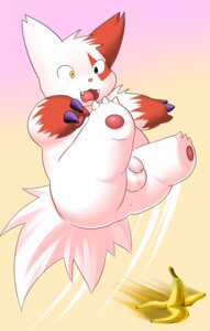 Rating: Explicit Score: 0 Tags: anus balls banana e621 feet flaccid food foreskin fruit fur generation_3_pokemon genitals heterochromia hindpaw lako male markings nintendo overweight overweight_male paws penis plant pokemon pokemon_(species) rako red_markings slightly_chubby solo teeth white_body white_fur zangoose User: bunchy7s