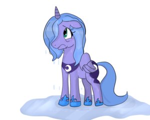 Rating: Safe Score: 0 Tags: blue_body blue_feathers cutie_mark e621 equid equine feathered_wings feathers female feral friendship_is_magic hasbro horn knight_guy mammal my_little_pony mythological_creature mythological_equine mythology princess_luna_(mlp) quadruped sad simple_background solo tail toony water wet winged_unicorn wings User: bunchy7s