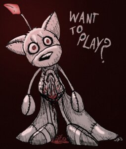Rating: Explicit Score: 0 Tags: anthro biped blood bodily_fluids canid canine dialogue doll e621 english_text erection fox genitals imminent_rape imminent_sex looking_at_viewer male mammal miles_prower multi_tail nightmare_fuel penis seaweedprincess sega solo sonic_the_hedgehog_(series) standing tail tails_doll text User: bunchy7s