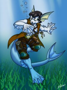 Rating: Safe Score: 0 Tags: 3:4 5_fingers abs anthro aquatic arm_fin barefoot biped black_hair bottomwear bubble catmonkshiro claws clothed clothing coat e621 ear_fins eyewear feet fin fingers fish glasses hair jewelry key knee_pads leg_fins looking_aside luminari lunarkeys male membrane_(anatomy) necklace pants sea seashell shell short_hair solo swimming tail tail_fin thigh_pouch toes topwear underwater water webbed_feet webbed_hands white_body white_skin User: bunchy7s