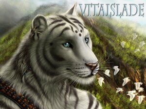 Rating: Safe Score: 0 Tags: 4:3 anthro black_body black_fur blue_eyes character_badge_(artwork) character_name day detailed e621 ear_piercing felid fur headshot_portrait looking_aside looking_at_viewer male mammal outside pantherine piercing pigtails portrait rukis solo stripes text tiger vitai_slade whiskers white_body white_fur User: bunchy7s