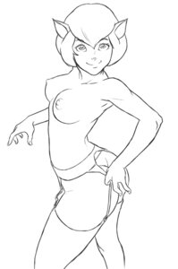 Rating: Explicit Score: 0 Tags: abby_sinian animal_ears ass black_legwear breasts cat_ears female g.f.d. garter_belt garter_straps hanna-barbera large_breasts monochrome nipples no_panties rule34 smile swat_kats thigh_highs topless User: bunchy7s