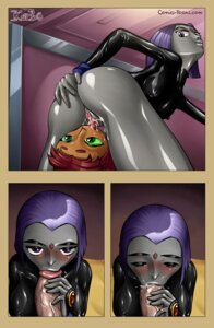 Rating: Explicit Score: 0 Tags: 1boy alien anal_fingering bisexual_female bottomless comic comics-toons.com cunnilingus dc dc_comics dick_grayson female human karbo_(comics-toons) koriand'r male multiple_females multiple_girls rachel_roth raven_(dc) robin_(dc) robin_(dick_grayson) rule34 starfire straight_hair teen_titans threesome yuri User: bunchy7s