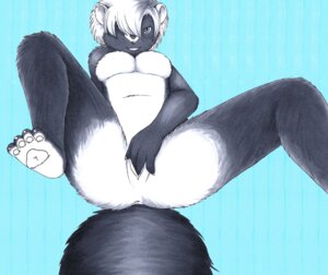 Rating: Explicit Score: 0 Tags: 2011 4_fingers 4_toes anthro anus biped black_body black_fur black_nose black_tail breasts claws e621 featureless_breasts feet female fingering fingering_self fingers front_view fur genitals green_eyes hair hindpaw looking_at_viewer lying malachyte mammal masturbation medium_breasts mephitid multicolored_body multicolored_fur nude on_back pawpads paws reclining simple_background skunk slim_anthro slim_female smile solo spencer spread_legs spreading tail teal_background toes traditional_media_(artwork) two_tone_body two_tone_fur vaginal vaginal_masturbation vulva white_body white_fur white_hair white_pawpads User: bunchy7s