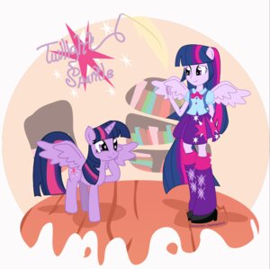 Rating: Safe Score: 0 Tags: anthro anthrofied applejackv3 book bookshelf boots bottomwear clothed clothing cutie_mark duo e621 equestria_girls equid equine feathered_wings feathers female footwear friendship_is_magic fur furniture hair hasbro horn inside looking_down mammal multicolored_hair my_little_pony mythological_creature mythological_equine mythology purple_body purple_eyes purple_fur purple_hair purple_skin shoes simple_background size_difference skirt smile square_crossover standing twilight_sparkle_(eg) twilight_sparkle_(mlp) twinkle two_tone_hair white_background winged_unicorn wings User: bunchy7s