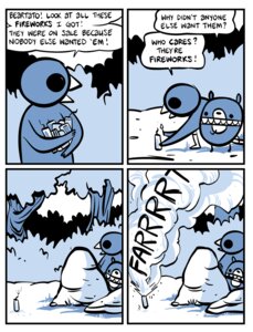 Rating: Safe Score: 0 Tags: 2011 ambiguous_gender anthro avian bear beartato bird comic dialogue e621 english_text fireworks forest humor mammal nedroid outside plant reginald_(nedroid) speech_bubble text tree what wood User: bunchy7s Rating: Safe Score: 0 Tags: 2011 ambiguous_gender anthro avian bear beartato bird comic dialogue e621 english_text fireworks forest humor mammal nedroid outside plant reginald_(nedroid) speech_bubble text tree what wood User: bunchy7s