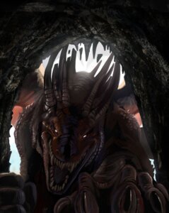 Rating: Safe Score: 0 Tags: ambiguous_gender cave claws detailed detailed_background dragon e621 european_mythology feral horn looking_at_viewer mythological_creature mythological_scalie mythology negy perspective scalie sharp_teeth sky solo teeth western_dragon white_eyes wings User: bunchy7s