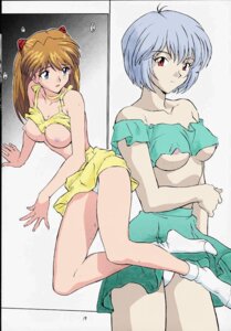 Rating: Explicit Score: 0 Tags: 2girls asuka_langley_sohryu blue_eyes blue_hair breasts brown_hair clothing female hair human light-skinned_female light_skin long_hair medium_breasts multiple_females multiple_girls neon_genesis_evangelion nipples orange_hair pale-skinned_female pale_skin panties red_eyes rei_ayanami rule34 short_hair skirt socks User: bunchy7s