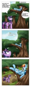 Rating: Safe Score: 0 Tags: 2013 absurd_res blue_body blue_feathers blue_fur child cloud comic cutie_mark dialogue e621 english_text equid equine feathered_wings feathers female feral friendship_is_magic fur hair hasbro hi_res horn mammal multicolored_hair my_little_pony mythological_creature mythological_equine mythology otakuap outside plant purple_body purple_eyes purple_fur purple_hair rainbow_dash_(mlp) rainbow_hair scootaloo_(mlp) sky standing text tree twilight_sparkle_(mlp) two_tone_hair winged_unicorn wings young User: bunchy7s