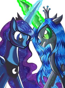 Rating: Safe Score: 0 Tags: arthropod aurora-chiaro blue_eyes blue_hair changeling_(mlp) constellation crown duo e621 equid equine fangs feathered_wings feathers female feral friendship_is_magic glowing green_eyes hair hasbro headgear hole_(anatomy) horn jewelry long_hair magic mammal my_little_pony mythological_creature mythological_equine mythology necklace princess_luna_(mlp) pupils queen_chrysalis_(mlp) simple_background slit_pupils sparkles teeth unicorn wings User: bunchy7s