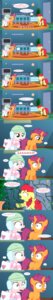 Rating: Safe Score: 0 Tags: absurd_res alternate_species apple_bloom_(mlp) bag bed clothing comic cutie_mark_crusaders_(mlp) e621 earmuffs earth_pony english_text equid equine feathered_wings feathers female feral friendship_is_magic furniture group hasbro hat headgear headwear hi_res horn horse jananimations long_image mammal my_little_pony mythological_creature mythological_equine mythology pegasus plant pony scared scarf scootaloo_(mlp) sweetie_belle_(mlp) tall_image tentacles text tumblr unicorn vines wings yellow_body yellow_feathers young User: bunchy7s