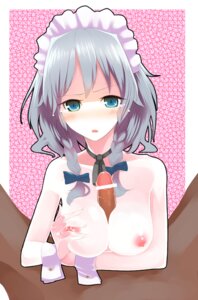 Rating: Explicit Score: 0 Tags: blue_eyes braid breasts censored female kakei male penis rule34 sakuya_izayoi short_hair silver_hair solo touhou twin_braids User: bunchy7s