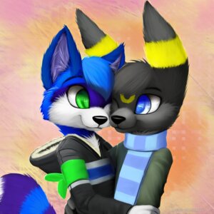 Rating: Safe Score: 0 Tags: 1:1 2014 anthro black_body black_fur blue_body blue_eyes blue_fur canid canine child clothing digital_media_(artwork) duo e621 eeveelution female fur generation_2_pokemon green_eyes hair jamesfoxbr male male/female mammal nintendo pokemon pokemon_(species) procyonid raccoon romantic romantic_couple scarf shaded simple_background smile standing umbreon young young_anthro User: bunchy7s Rating: Safe Score: 0 Tags: 1:1 2014 anthro black_body black_fur blue_body blue_eyes blue_fur canid canine child clothing digital_media_(artwork) duo e621 eeveelution female fur generation_2_pokemon green_eyes hair jamesfoxbr male male/female mammal nintendo pokemon pokemon_(species) procyonid raccoon romantic romantic_couple scarf shaded simple_background smile standing umbreon young young_anthro User: bunchy7s