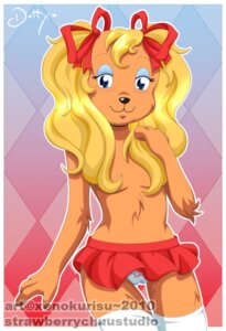 Rating: Explicit Score: 0 Tags: anthro clothed clothing dog dotty_dog female female_only front_view get_along_gang miniskirt orange_fur red_bottomwear red_clothing red_skirt rule34 solo standing tagme topless xenokurisu User: bunchy7s