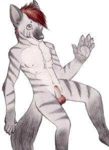 Rating: Explicit Score: 0 Tags: aardwolf adrien_(shinetroll) animal_genitalia anthro e621 fully_sheathed genitals grammarshinehyena hair hyena male mammal nipples nude red_hair sheath solo striped_hyena stripes tail User: bunchy7s