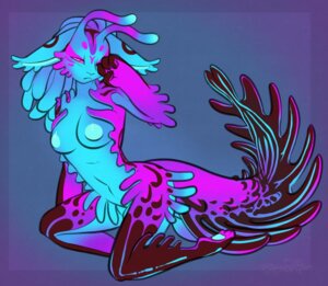 Rating: Questionable Score: 0 Tags: alien antennae_(anatomy) anthro aquatic breasts e621 felid female gastropod mammal mirromy mollusk nipples non-mammal_breasts non-mammal_nipples nude red_eyes ryunwoofie schnapps_(character) solo User: bunchy7s