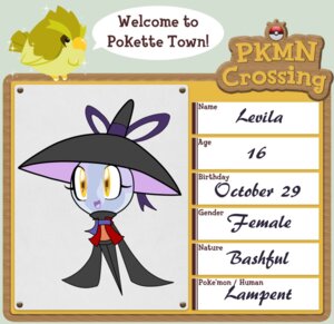 Rating: Safe Score: 0 Tags: animal_crossing animate_inanimate bow_ribbon clothed clothing crossover doefay e621 english_text eyelashes fan_character female female_(lore) generation_5_pokemon lampent model_sheet nintendo pokemon pokemon_(species) pokemorph scarf smile solo text young_(lore) User: bunchy7s