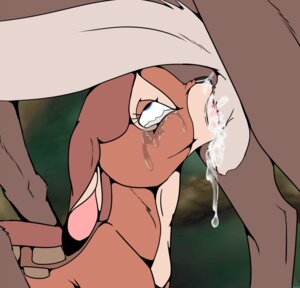 Rating: Explicit Score: 0 Tags: 2013 ambiguous_gender backlash91 balls bambi_(film) black_nose bodily_fluids brown_body brown_fur conditional_dnp crying cum cum_from_nose cum_in_nose cum_inside cum_on_balls cum_on_penis cum_string deep_throat deer digital_media_(artwork) disney duo e621 erection eye_roll eyelashes face_fucking face_mounting faline_(bambi) fellatio feral feral_on_feral forced forced_oral fur genital_fluids genitals hi_res irrumatio male male/ambiguous mammal mule_deer new_world_deer oral oral_penetration penetration penile penis penis_in_mouth rape sex solo_focus tears the_great_prince_of_the_forest User: bunchy7s