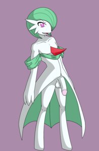 Rating: Explicit Score: 0 Tags: absurd_res aintsmart balls e621 flaccid gardevoir generation_3_pokemon genitals hi_res lightclock male mammal nintendo not_furry open_mouth penis pink_eyes pokemon pokemon_(species) simple_background solo standing User: bunchy7s