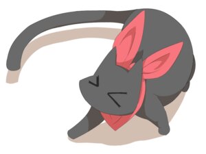 Rating: Safe Score: 0 Tags: 4:3 >_< all_fours ambiguous_gender black_body black_fur domestic_cat e621 eyes_closed felid feline felis feral fur mammal mihune nichijou sakamoto_(nichijou) scarf simple_background solo tail white_background User: bunchy7s