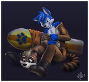 Rating: Safe Score: 0 Tags: animate_inanimate anthro blue_body blue_hair border canid canine clothing costume e621 felid fox furry_wearing_fursuit fursuit hair inflatable ipequey latex living_inflatable male mammal plantigrade procyonid raccoon raccoon_costume redundancy ripcurl silverfox5213 solo surfboard tail vehicle watercraft white_border User: bunchy7s