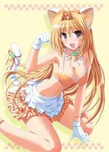 Rating: Questionable Score: 0 Tags: 5_fingers accessory alternative_fashion amber_eyes apron bangs bare_shoulders big_breasts biped blonde_hair blush bottomwear bow_(feature) bow_accessory bow_ribbon bra breasts brown_eyes carrot_bow cleavage clothed clothing cosplay decorated_bow e621 ero_lolita eyebrows fake_cat_ears fake_cat_tail fake_ears fake_tail fangs female fingers furgonomics gloves grandfathered_content hair hair_accessory hair_between_eyes hair_bow hair_ribbon handwear hanging_breasts hinata_mutsuki human human_only j-fashion kneeling light_body light_skin lolita_(fashion) long_hair looking_at_viewer mammal midriff miniskirt multicolored_bra multicolored_clothing multicolored_underwear navel not_furry open_mouth orange_bottomwear orange_bow orange_bra orange_clothing orange_skirt orange_underwear pattern_bottomwear pattern_clothing pattern_skirt pia_carrot pink_body pink_skin pinup pose ribbons shaded shadow simple_background skimpy skirt small_waist solo string_bow tail tail_accessory teeth two_tone_bra two_tone_clothing two_tone_underwear underwear waiter white_apron white_bra white_clothing white_ears white_gloves white_handwear white_tail white_underwear User: bunchy7s